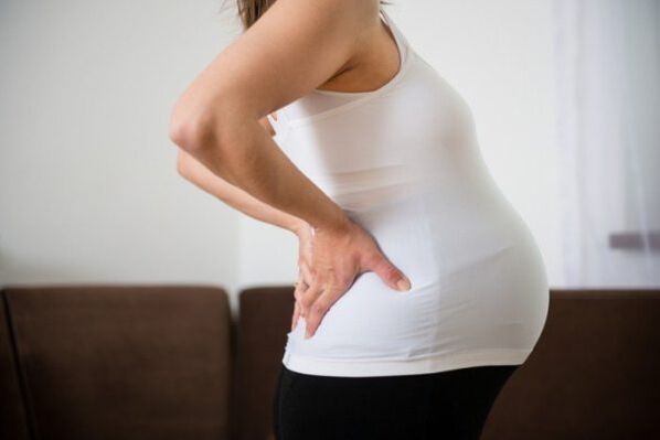 гърбът боли по време на бременност, който пластир ще помогне